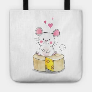 Once upon a time there was a mouse Tote