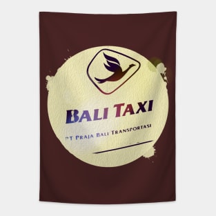 Bali Taxi Tapestry