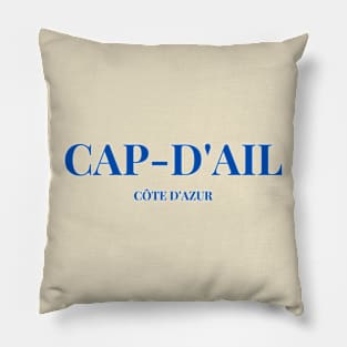 Cap-D'Ail Côte d'Azur Pillow