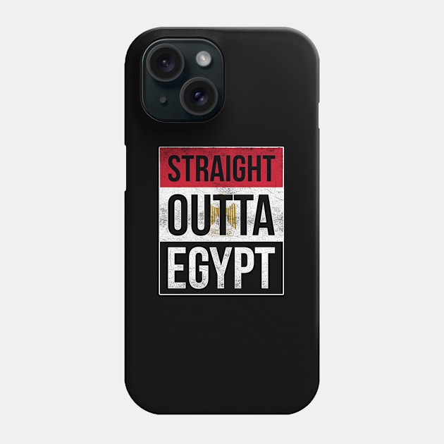 Straight Outta Egypt Retro Egyptian Phone Case by shirtsyoulike