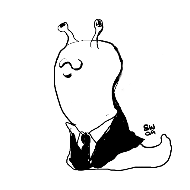 Slug Business Man by CoolCharacters