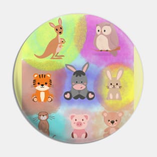 Hundred Acre Wood Friends Pin