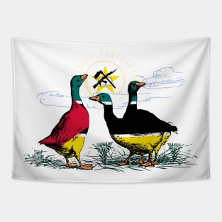 Mozambique Geese Tapestry