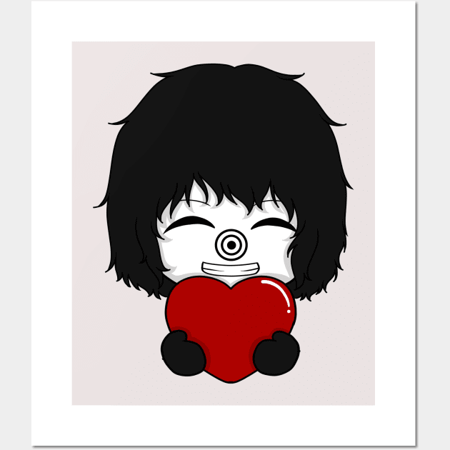 Jeff The Killer Creepypasta Poster Print