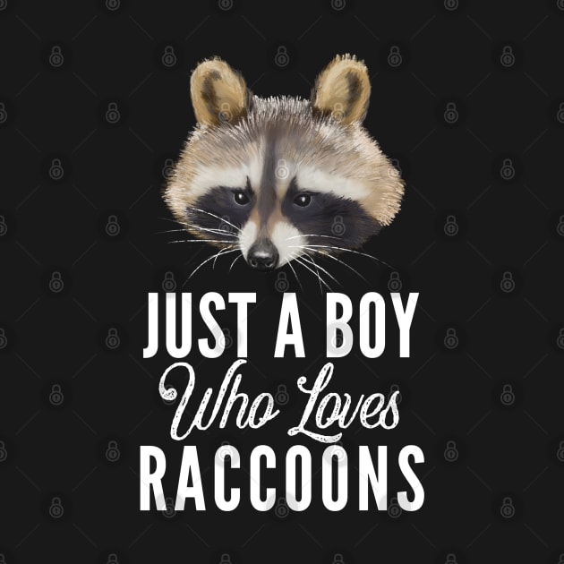 Just A Boy Who Loves Raccoons by Kraina