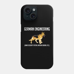 German Shepherd Engineering: Home Security System Phone Case