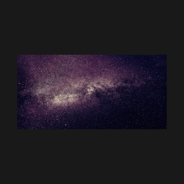 Purple Galaxy - Horizontal by outerspacetshirt