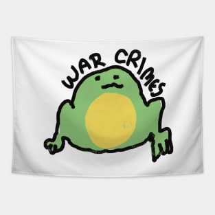 War Crimes Frog Tapestry