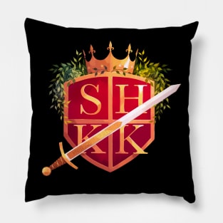 Still His Kingdom Keeps Logo Pillow