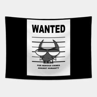 DEVIL TO PAY wanted poster Tapestry