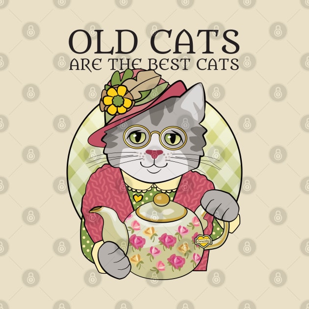 Old Cats are the Best Cats by Sue Cervenka