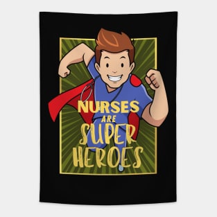 Nurses are superheroes Tapestry