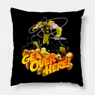 Mortal Kombat Scorpion Get Over Here Pillow