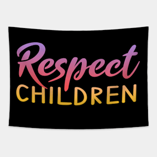 Respect Children Tapestry