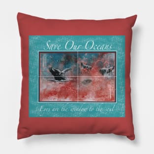 Save Our Oceans Pillow