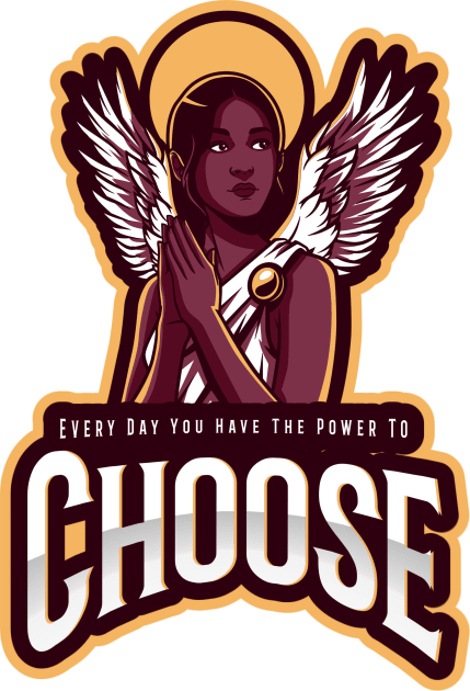 Every Day You Have The Power To Choose Kids T-Shirt by Inspire & Motivate