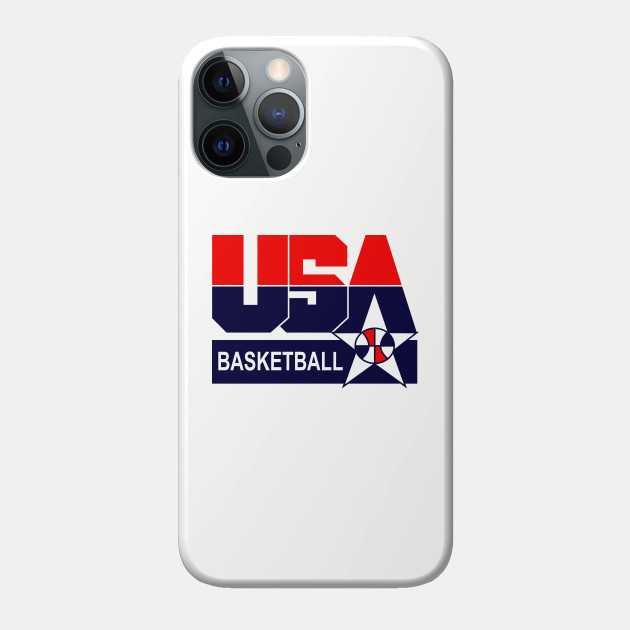 USA Bball America Basketball - Basketball - Phone Case