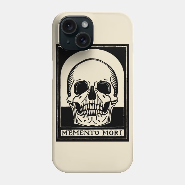 Memento Mori - "Remember Death" Phone Case by metaphysical