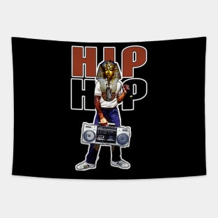 Old School Classic Boombox Hip Hop Pharaoh B Boy Tapestry