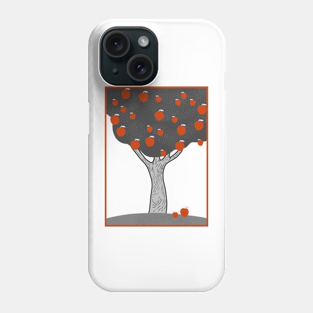 Simple apple tree Phone Case by Amalus-files