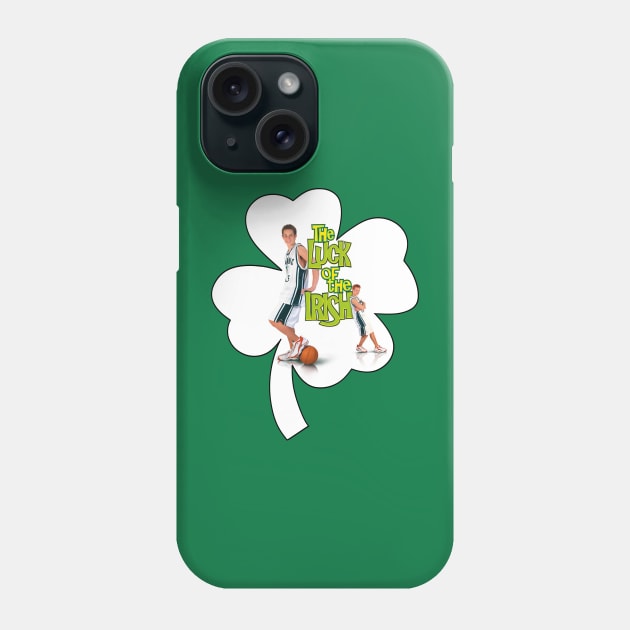 Luck of the Irish Four Leaf Clover Phone Case by GoneawayGames