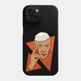 Jawaharlal Nehru - Triangle Version Nehru Portrait Phone Case