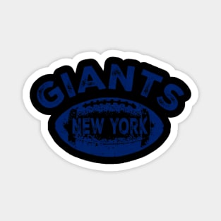 Giants Retro Ball Magnet