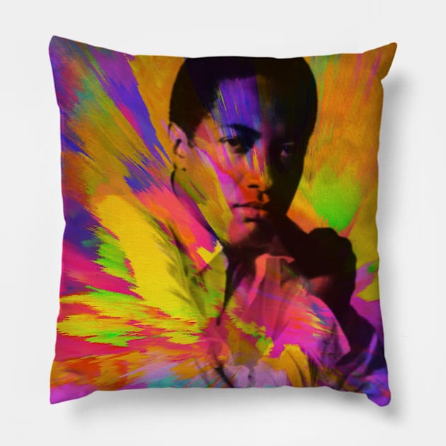 Sam Cooke Pillow by chelinbroga