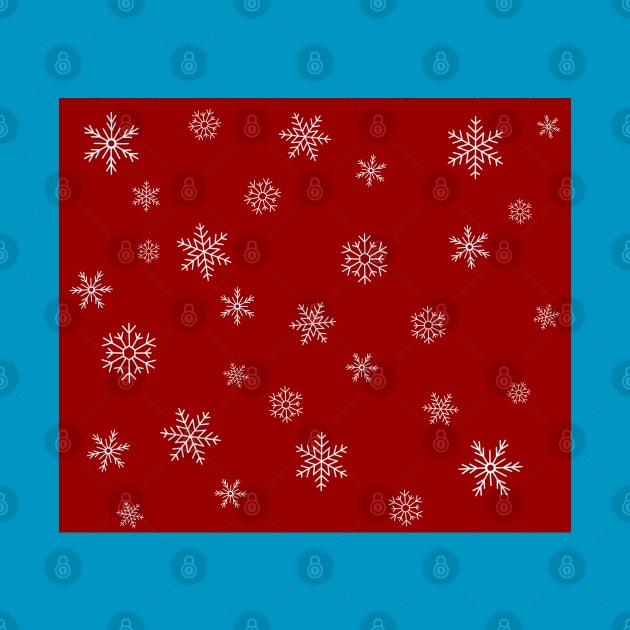 Christmas Snowflake Pattern by Lady Lilac