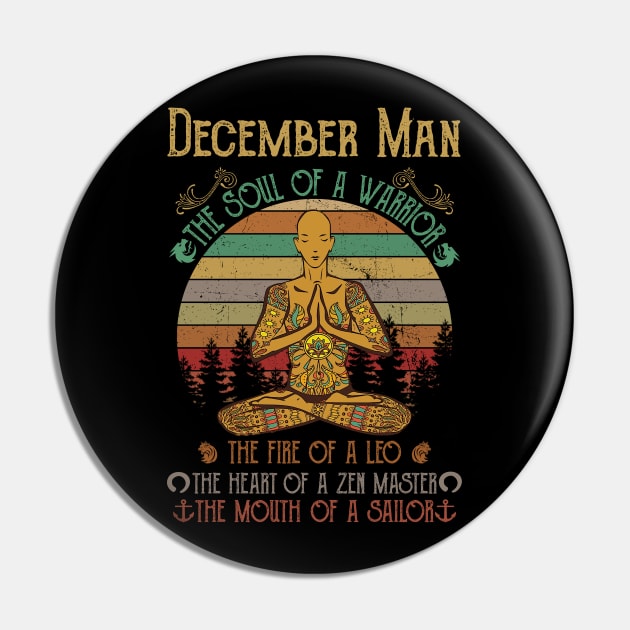 Yoga December Man Pin by myagkeppel