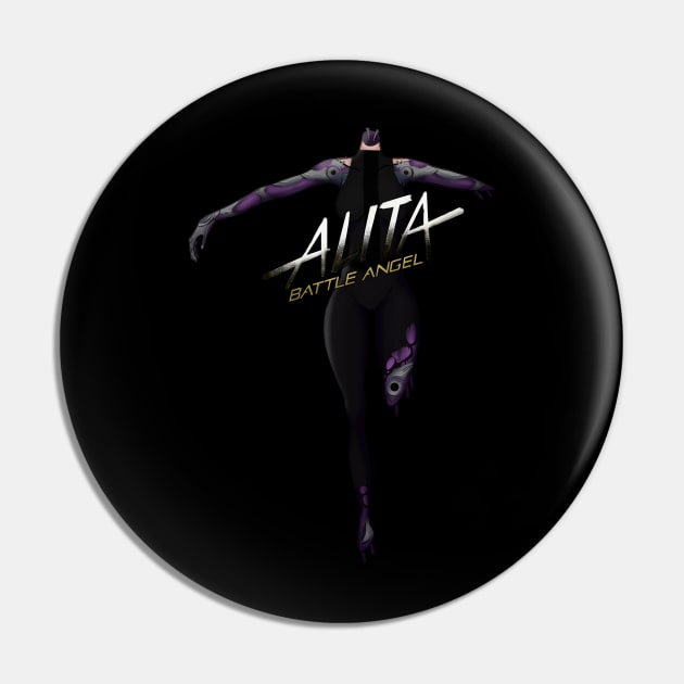 Alita Battle Angel Pin by polli000nulli