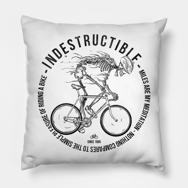 Cycling Indestructible Pillow by Kelimok