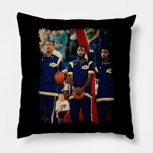 A.C Green, James Worthy and Kareem Abdul Jabbar, 1987 Pillow