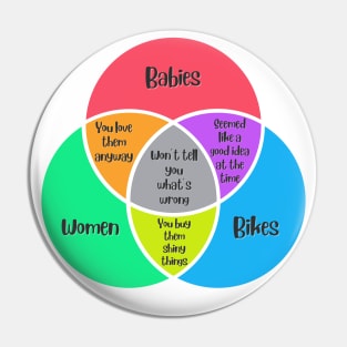 Venn Diagram Babies Women Bikes Pin