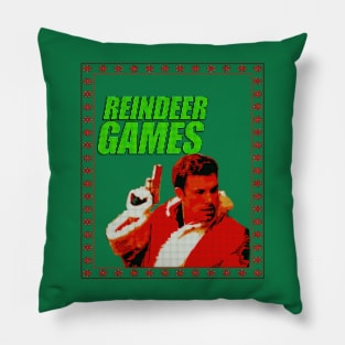 Reindeer Games - Ugly Sweater Pillow