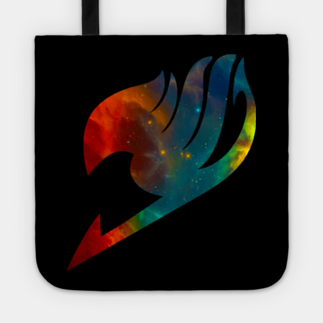 Fairy Tail Galaxy Universe Guild Symbol Multicolored Anime And Character Tote Teepublic