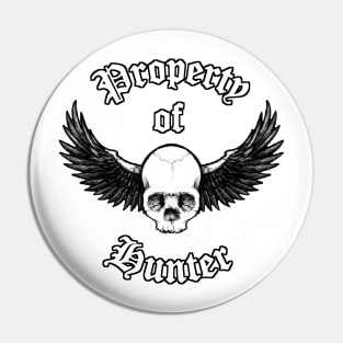 'Property of' Hunter Pin