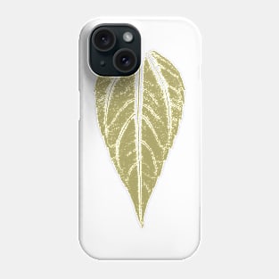 Leaf (Jerusalem artichoke) BOTANICAL Plant Phone Case