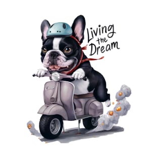 French Bulldog Living the Dream T-Shirt