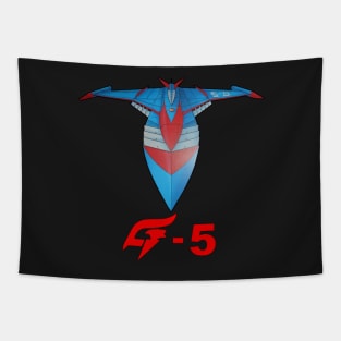 Battle of the Planets & Gatchaman God Phoenix G-5 Tapestry