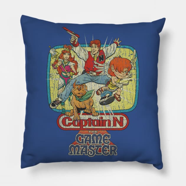 Captain N: The Game Master 1989 Pillow by JCD666