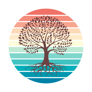 Retro tree T-Shirt