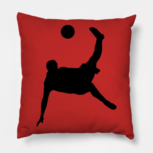 Wayne Rooney Bicycle Kick Pillow by InspireSoccer