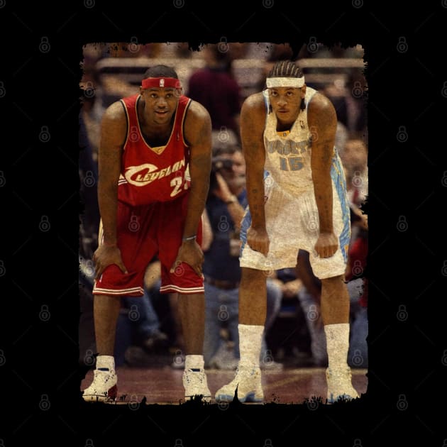 Lebron James vs Carmelo Anthony by Wendyshopart