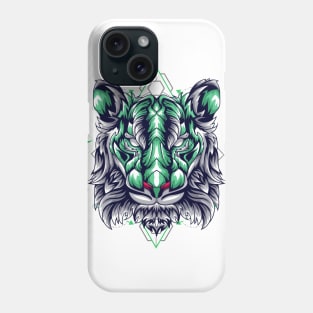 tiger head design Phone Case