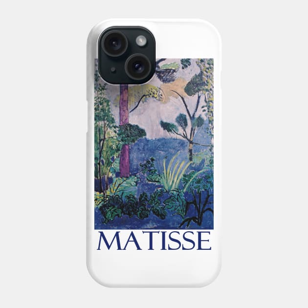 Moroccan Landscape (1913) by Henri Matisse Phone Case by Naves