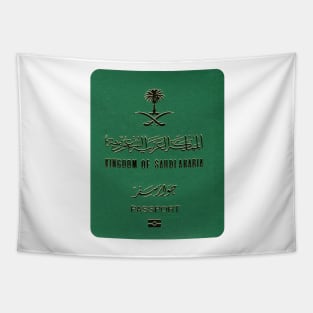 Saudi Arabia Passport Tapestry