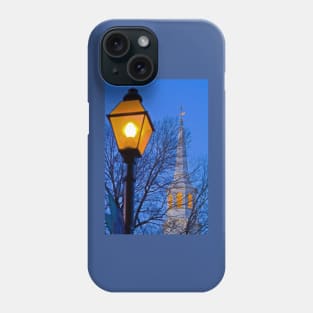 Lamp Post and Church Steeple Phone Case