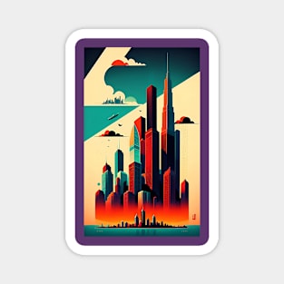 City Skyline Magnet