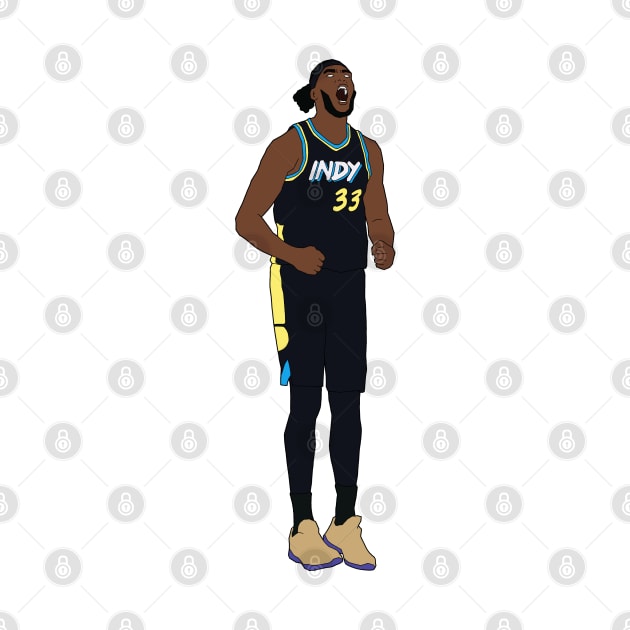 Myles Turner Hyped Minimal by whelmd